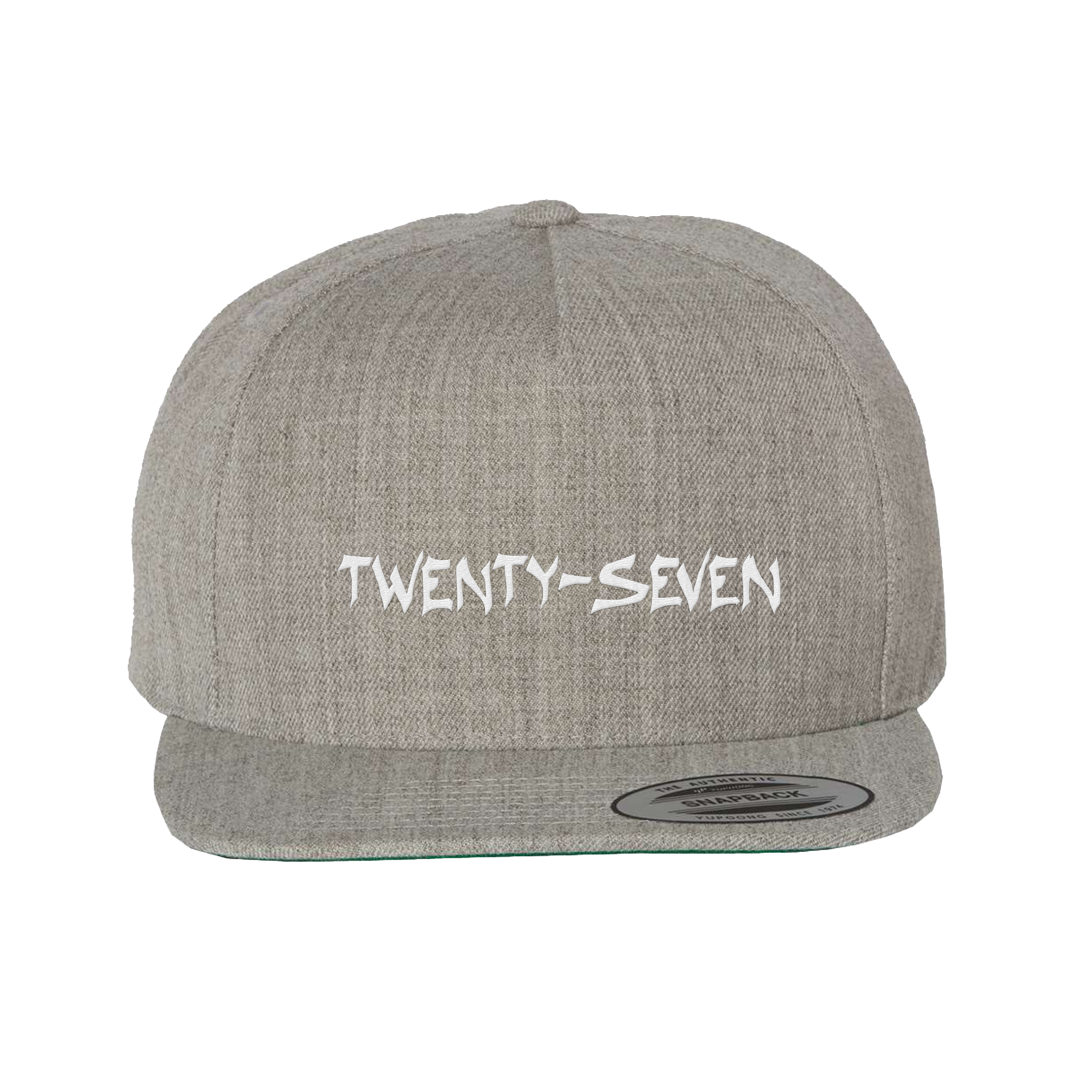 Heather Gray Banner Snapback