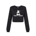 Twenty-Seven Long Sleeve Women’s Crop Top